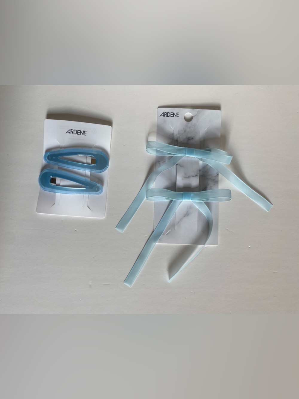 Blue Hair Clip Acessories